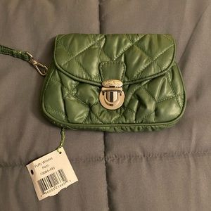 Vera Bradley Puffy Wristlet Fern/Green
